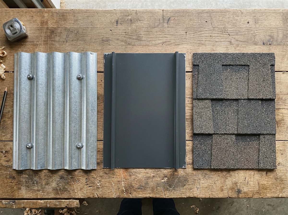 2026 metal roofing cost comparison chart showing price per square foot and per square for Kuna, Idaho