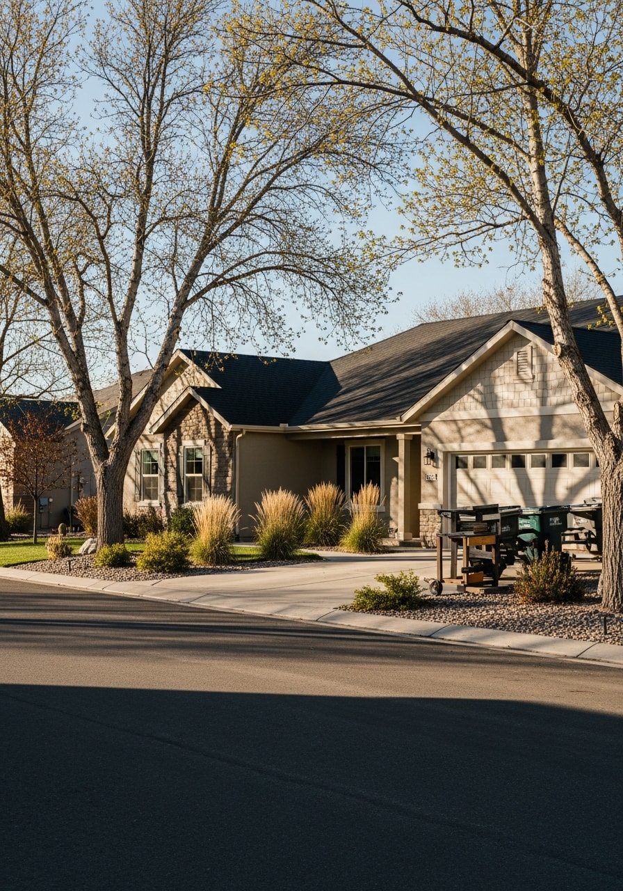 Caldwell home showing quality exterior work and local construction standards.