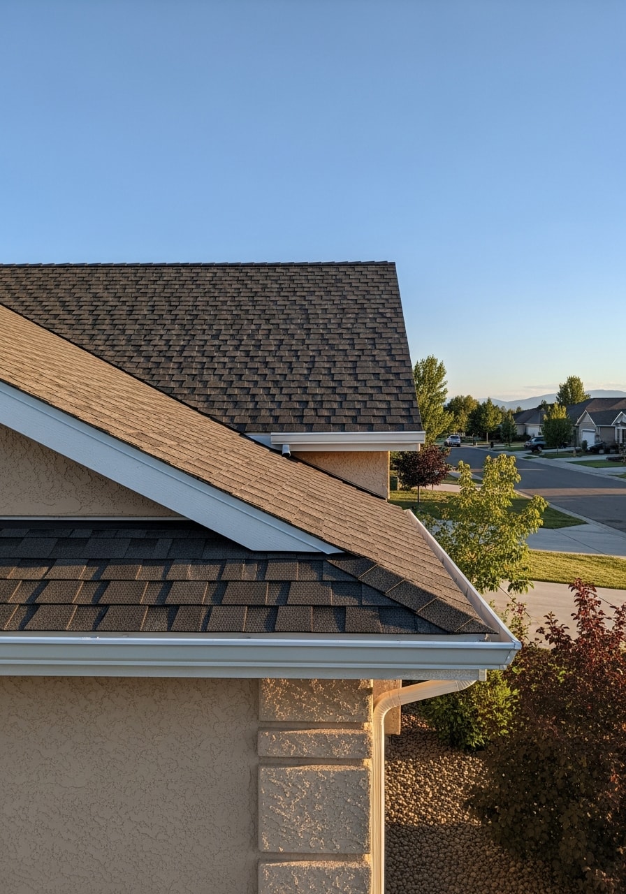 Kuna home exterior showcasing quality construction in growing community.