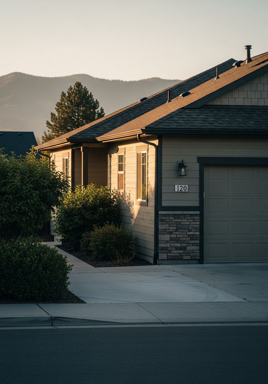 Nampa home exterior detail highlighting quality construction and local design standards.